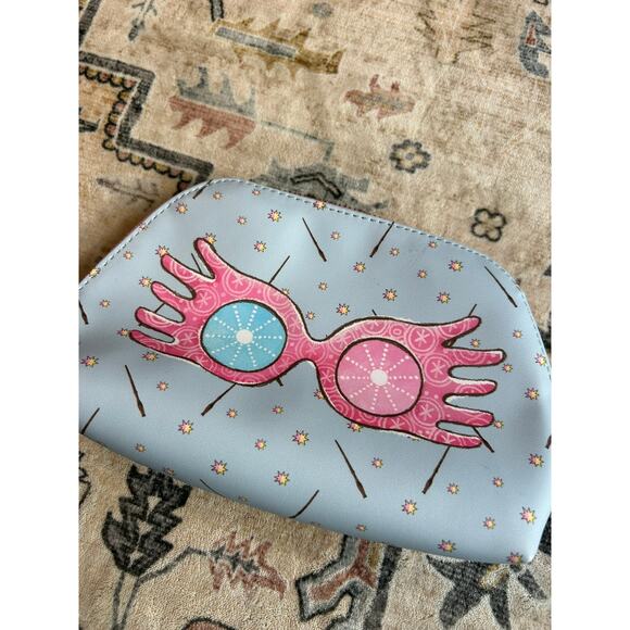 Loungefly Harry Potter Wizarding World Luna Lovegood Glasses Pouch Small Zip Bag - Picture 8 of 13